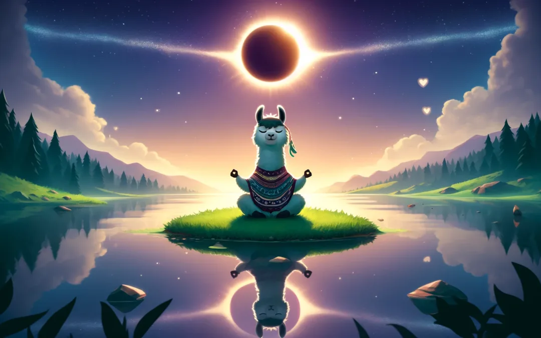 The Birth of Heart Llama Virtual Healing Experience